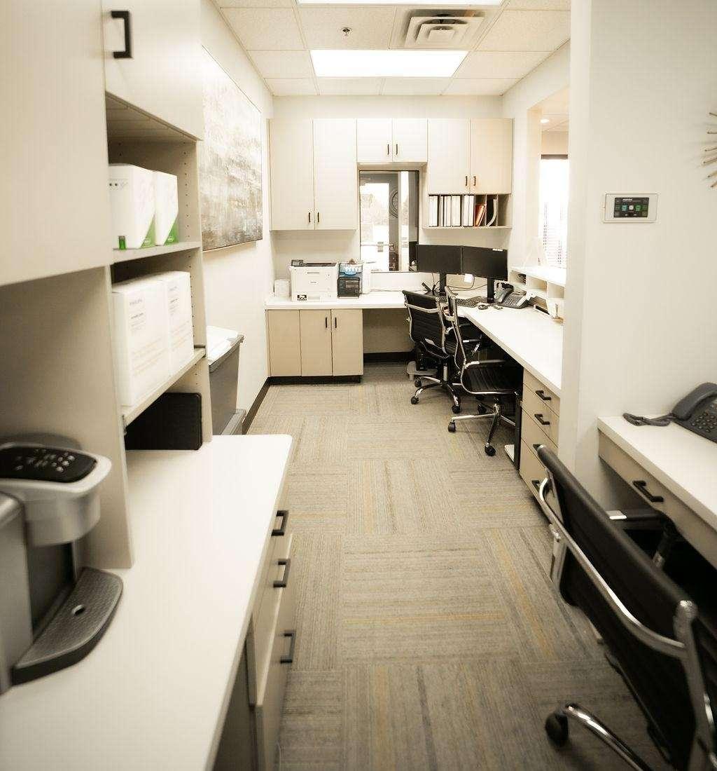 Gentle Dental Eagan reception desks